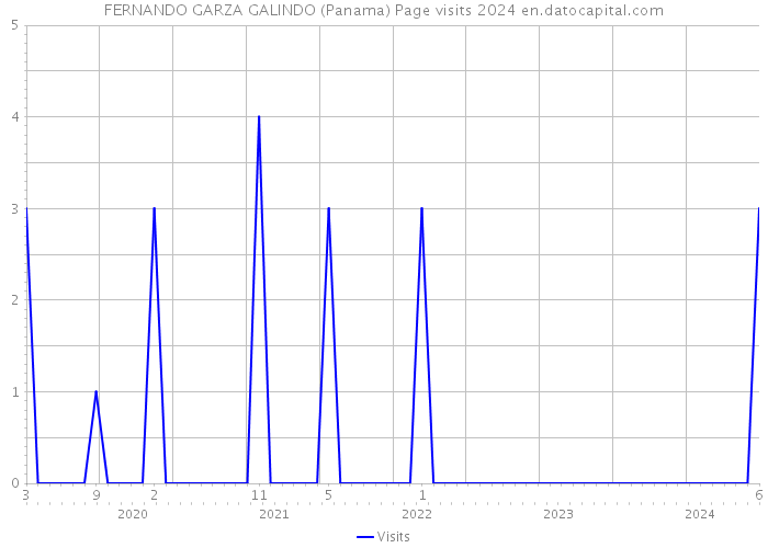 FERNANDO GARZA GALINDO (Panama) Page visits 2024 