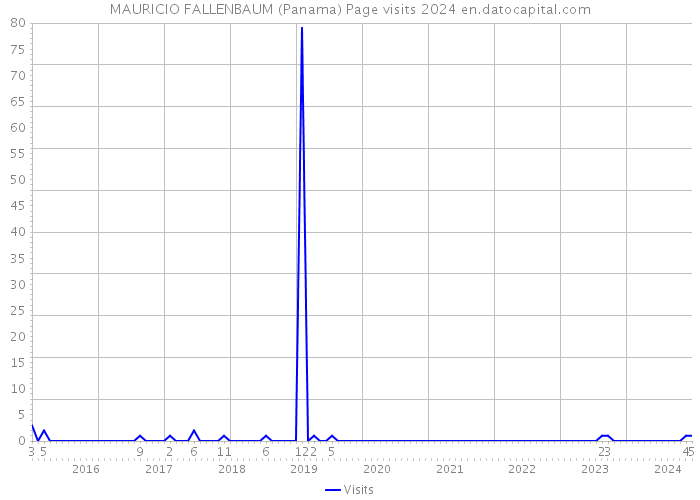 MAURICIO FALLENBAUM (Panama) Page visits 2024 