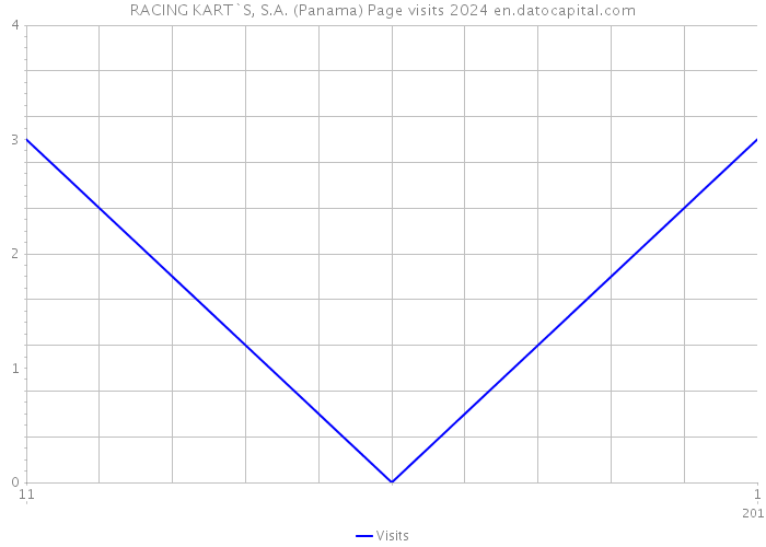 RACING KART`S, S.A. (Panama) Page visits 2024 