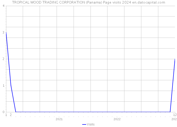 TROPICAL WOOD TRADING CORPORATION (Panama) Page visits 2024 