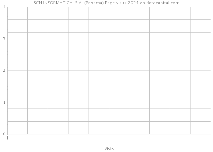 BCN INFORMATICA, S.A. (Panama) Page visits 2024 