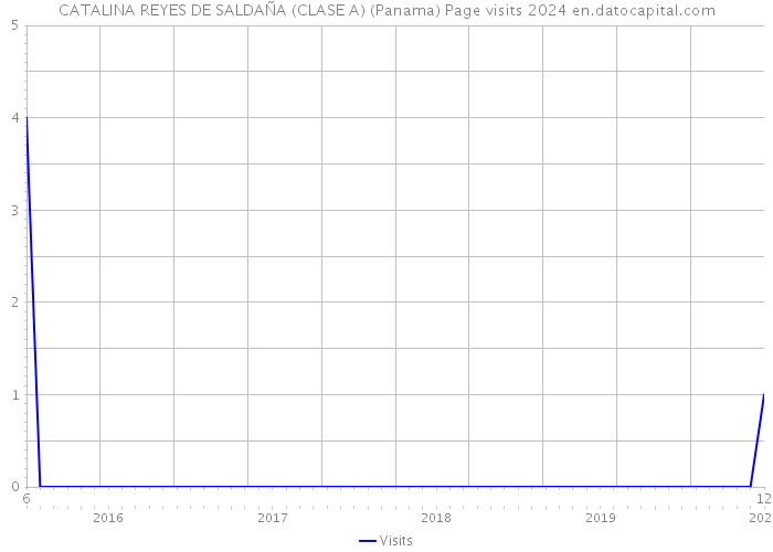 CATALINA REYES DE SALDAÑA (CLASE A) (Panama) Page visits 2024 