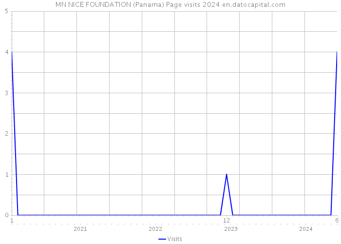 MN NICE FOUNDATION (Panama) Page visits 2024 