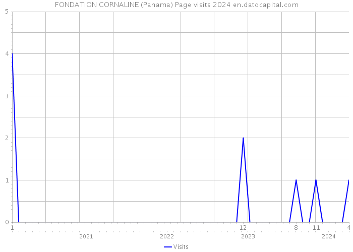 FONDATION CORNALINE (Panama) Page visits 2024 