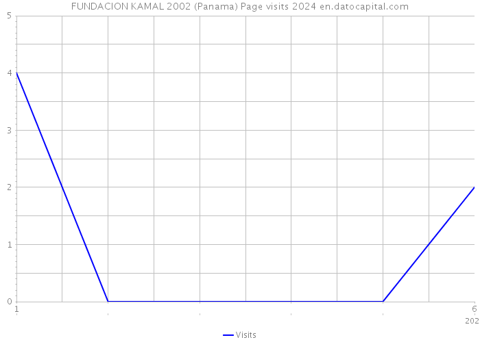 FUNDACION KAMAL 2002 (Panama) Page visits 2024 