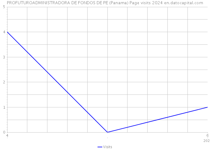 PROFUTUROADMINISTRADORA DE FONDOS DE PE (Panama) Page visits 2024 