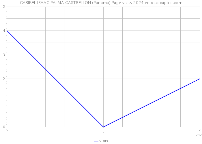 GABIREL ISAAC PALMA CASTRELLON (Panama) Page visits 2024 