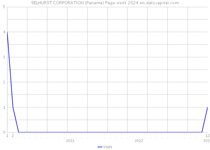SELHURST CORPORATION (Panama) Page visits 2024 