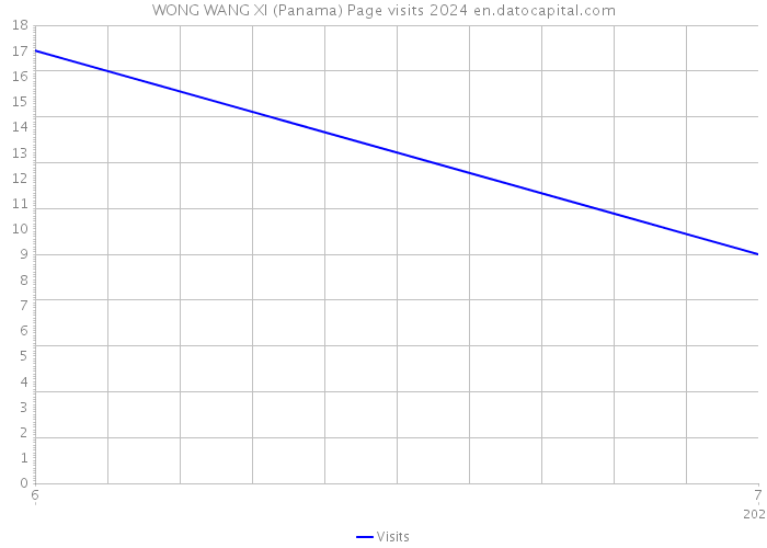 WONG WANG XI (Panama) Page visits 2024 