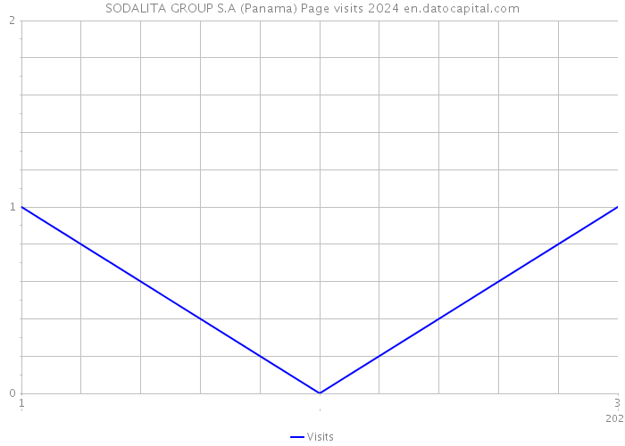 SODALITA GROUP S.A (Panama) Page visits 2024 