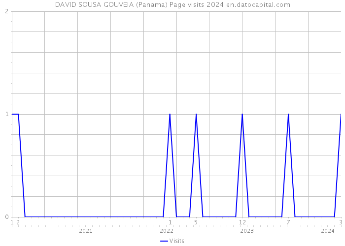 DAVID SOUSA GOUVEIA (Panama) Page visits 2024 