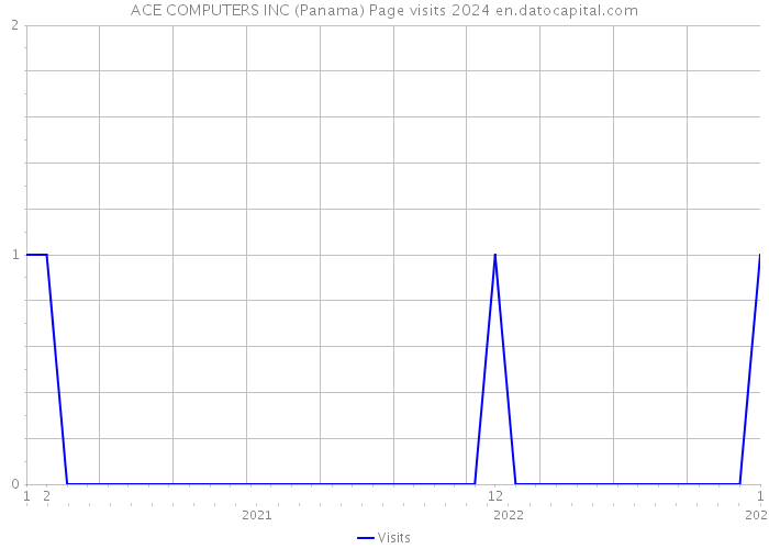 ACE COMPUTERS INC (Panama) Page visits 2024 