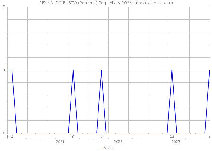 REYNALDO BUSTO (Panama) Page visits 2024 
