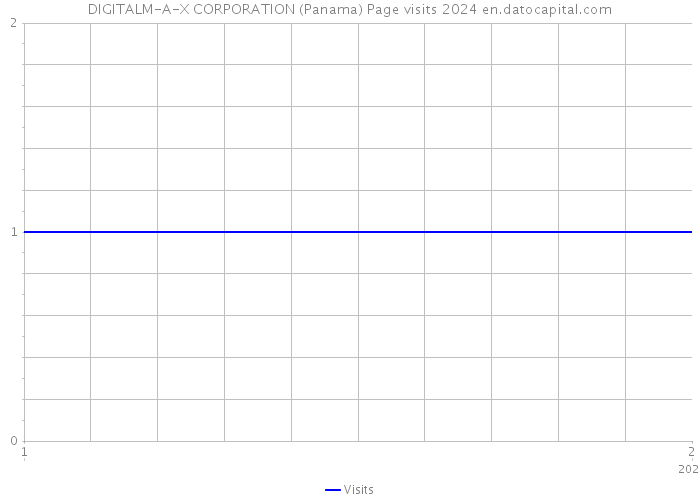 DIGITALM-A-X CORPORATION (Panama) Page visits 2024 