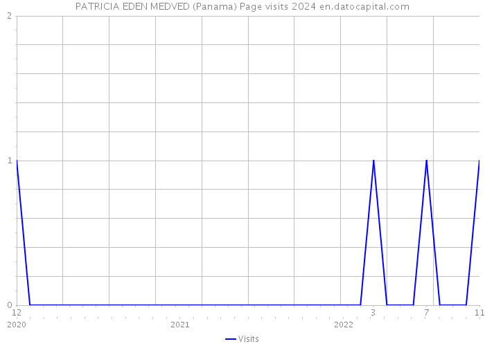PATRICIA EDEN MEDVED (Panama) Page visits 2024 