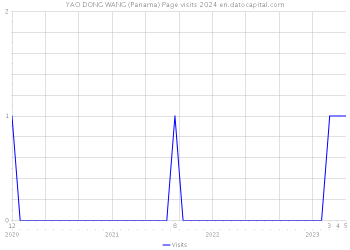 YAO DONG WANG (Panama) Page visits 2024 