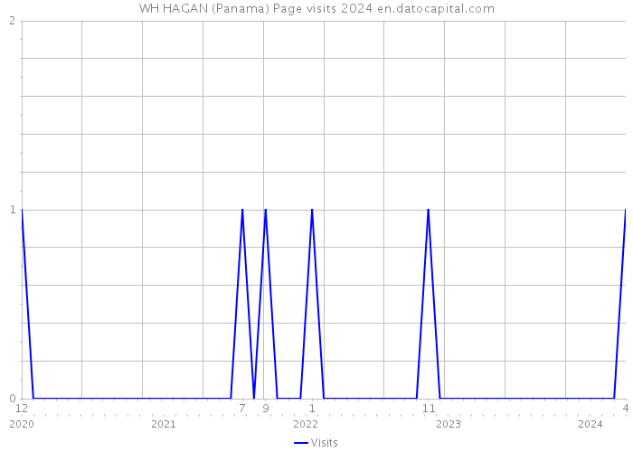 WH HAGAN (Panama) Page visits 2024 