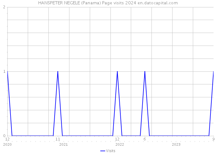HANSPETER NEGELE (Panama) Page visits 2024 