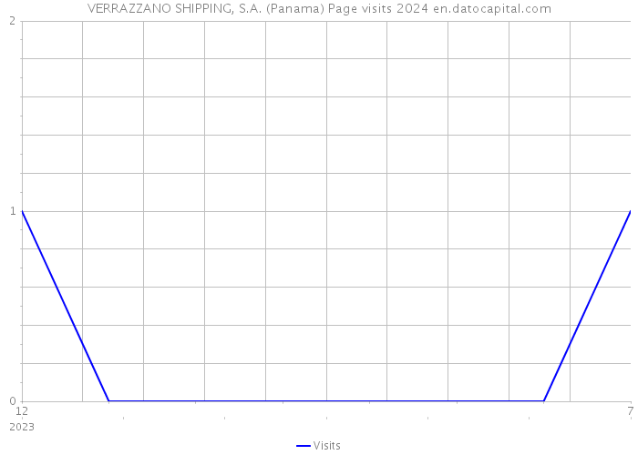 VERRAZZANO SHIPPING, S.A. (Panama) Page visits 2024 