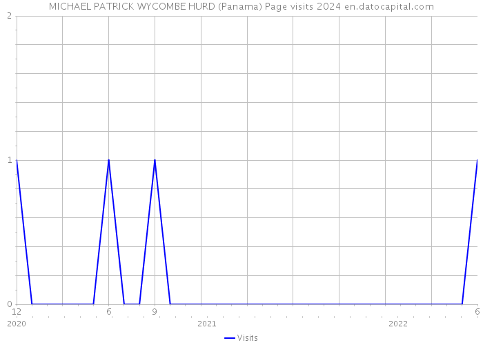 MICHAEL PATRICK WYCOMBE HURD (Panama) Page visits 2024 