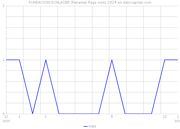 FUNDACION SCHLAGER (Panama) Page visits 2024 