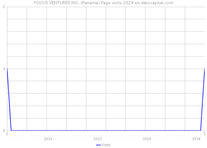 FOCUS VENTURES INC. (Panama) Page visits 2024 