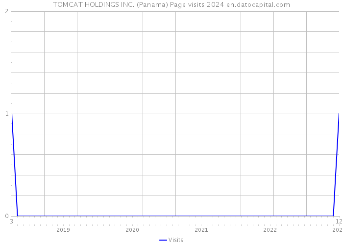 TOMCAT HOLDINGS INC. (Panama) Page visits 2024 
