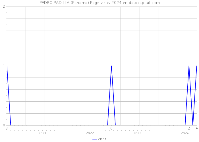 PEDRO PADILLA (Panama) Page visits 2024 