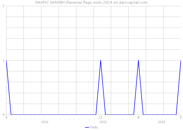 RAAFIC SAADEH (Panama) Page visits 2024 