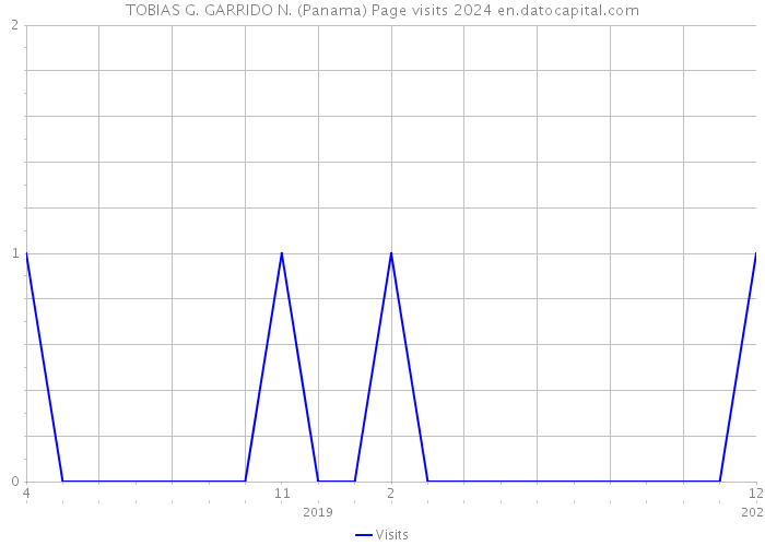 TOBIAS G. GARRIDO N. (Panama) Page visits 2024 
