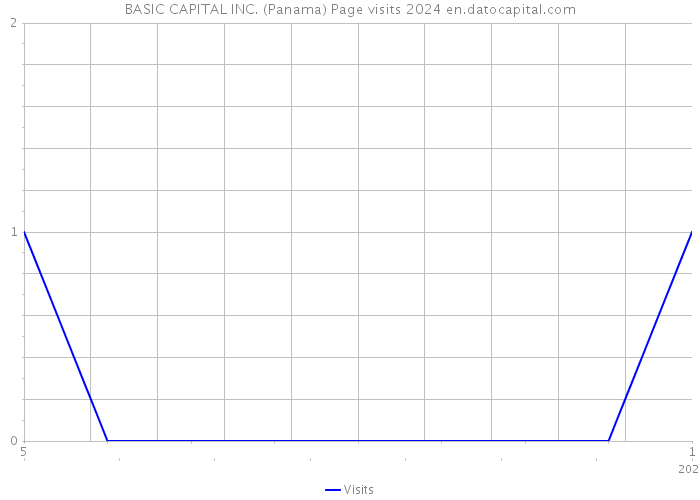 BASIC CAPITAL INC. (Panama) Page visits 2024 