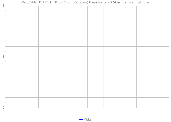 WELLSPRING HOLDINGS CORP. (Panama) Page visits 2024 