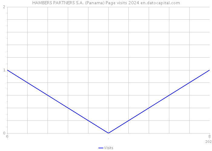 HAMBERS PARTNERS S.A. (Panama) Page visits 2024 