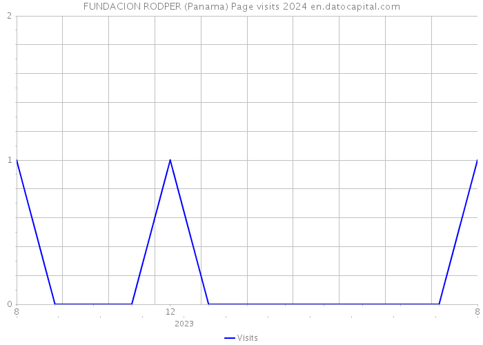 FUNDACION RODPER (Panama) Page visits 2024 