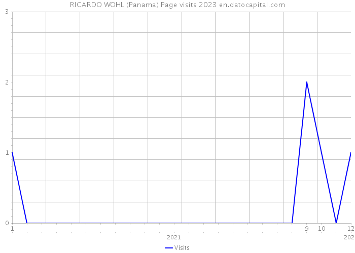 RICARDO WOHL (Panama) Page visits 2023 