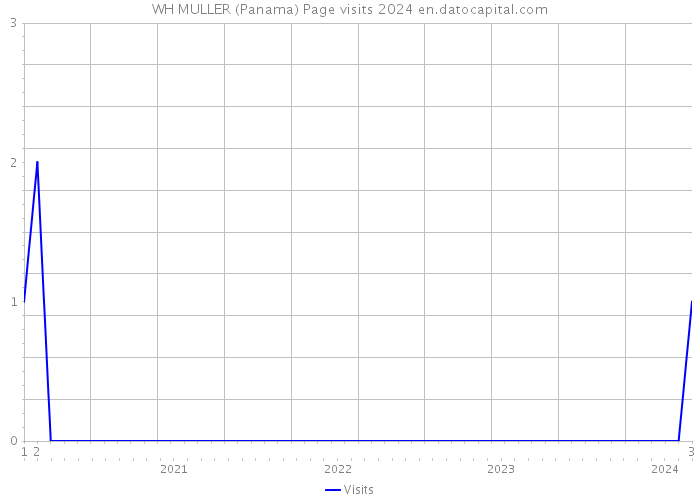 WH MULLER (Panama) Page visits 2024 