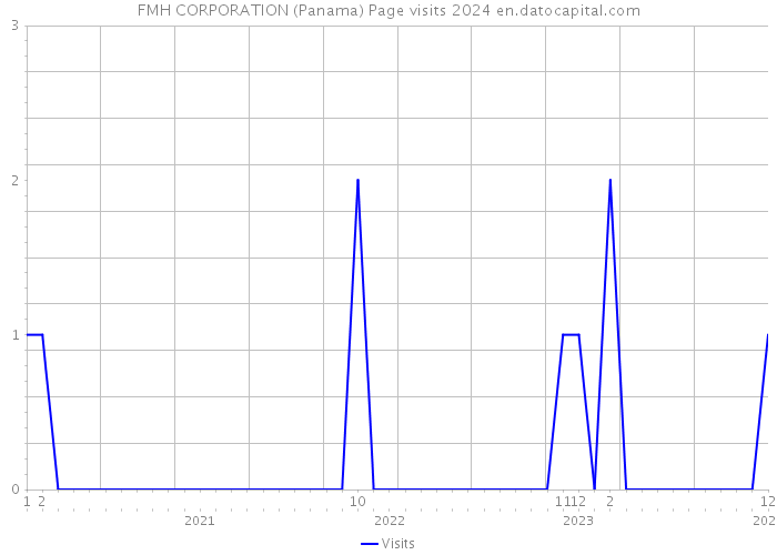 FMH CORPORATION (Panama) Page visits 2024 