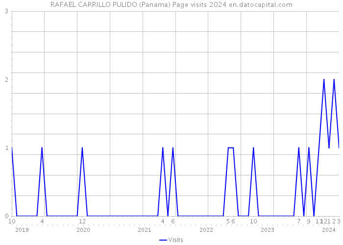RAFAEL CARRILLO PULIDO (Panama) Page visits 2024 