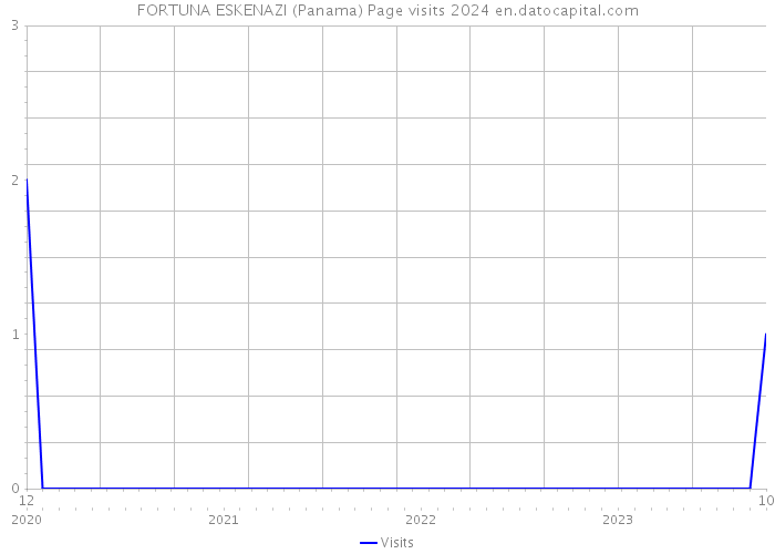 FORTUNA ESKENAZI (Panama) Page visits 2024 