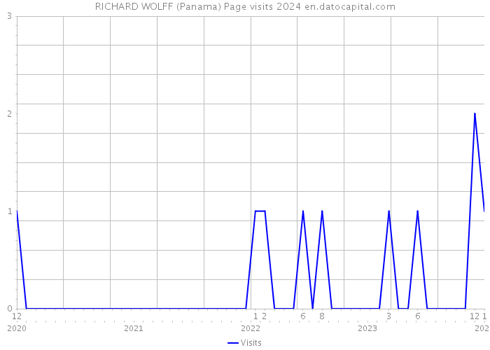 RICHARD WOLFF (Panama) Page visits 2024 