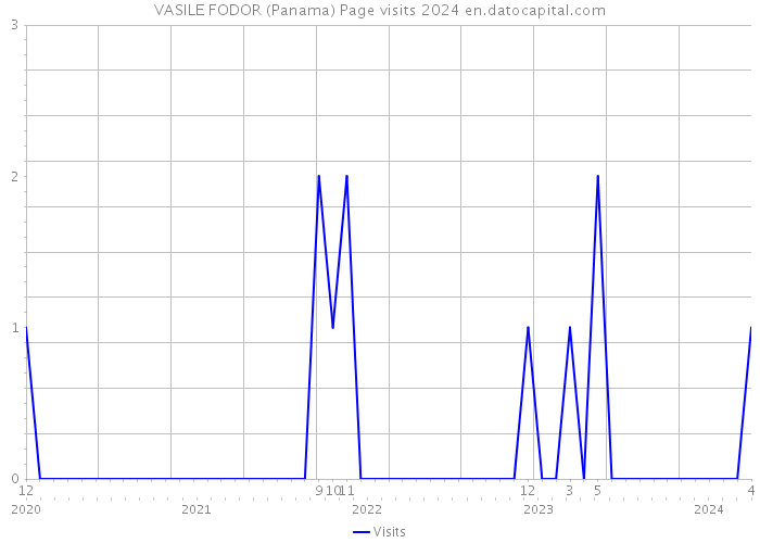 VASILE FODOR (Panama) Page visits 2024 