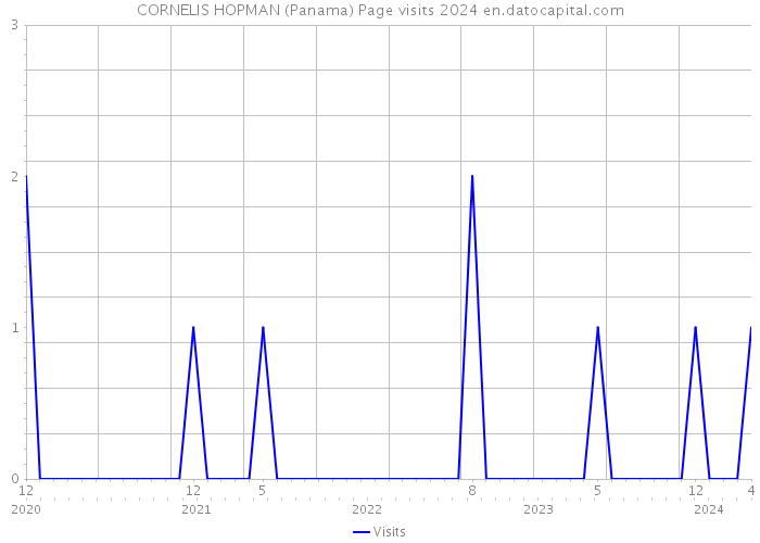 CORNELIS HOPMAN (Panama) Page visits 2024 
