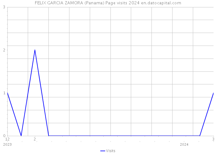 FELIX GARCIA ZAMORA (Panama) Page visits 2024 