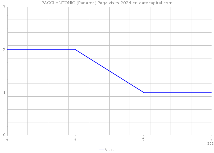 PAGGI ANTONIO (Panama) Page visits 2024 