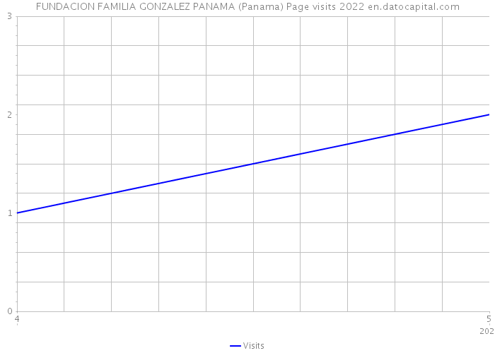 FUNDACION FAMILIA GONZALEZ PANAMA (Panama) Page visits 2022 
