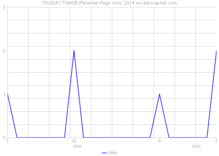 TSUZUKI TOMOE (Panama) Page visits 2024 