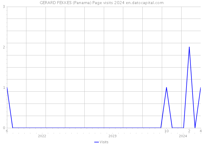 GERARD FEKKES (Panama) Page visits 2024 