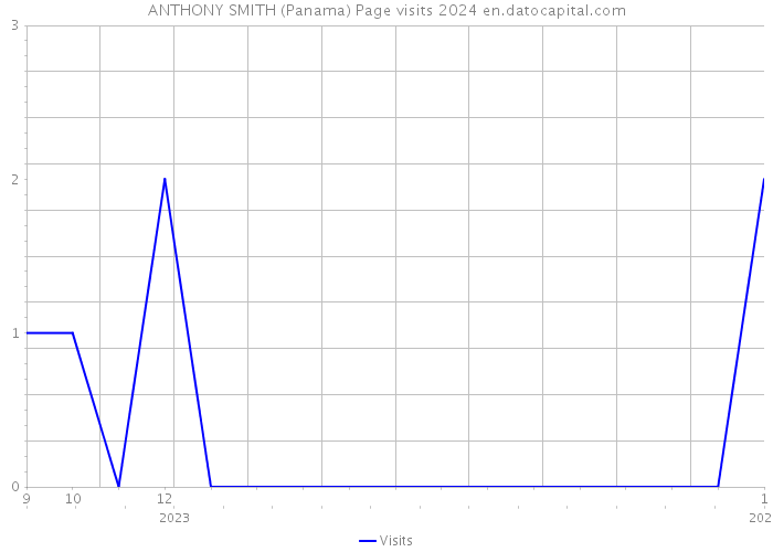 ANTHONY SMITH (Panama) Page visits 2024 