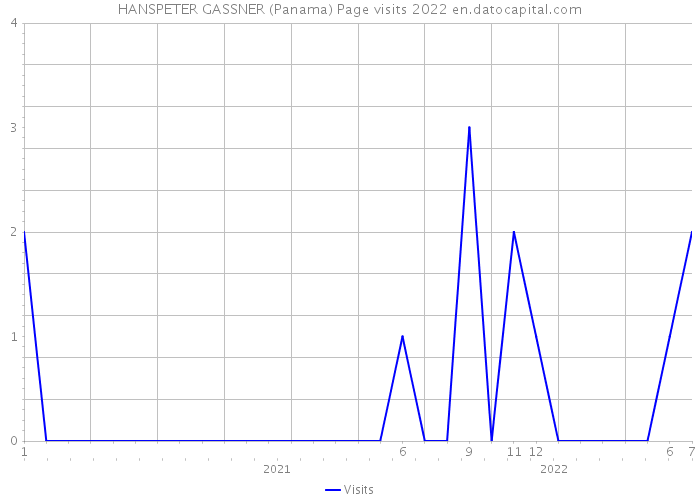 HANSPETER GASSNER (Panama) Page visits 2022 