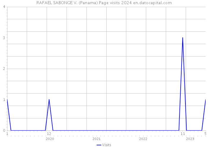 RAFAEL SABONGE V. (Panama) Page visits 2024 